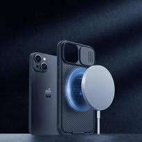 telefono kameros apsauga - Nillkin "CamShield Pro Magnetic Case iPhone 14 Plus" Black - 14 nuotrauka