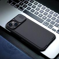 apple iphone 14 plus - Nillkin "CamShield PRO Hard Case iPhone 14 Plus" Black - 5 nuotrauka