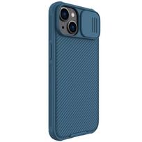iphone 14 kamera - Nillkin "CamShield PRO Hard Case iPhone 14 Plus" Blue - 17 nuotrauka