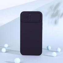 iphone 14 plus silicone case with magsafe - Nillkin "CamShield Silky Silicone MagSafe iPhone 14 Plus" Black - 4 nuotrauka