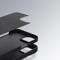 iphone 14 plus silicone case with magsafe - Nillkin "CamShield Silky Silicone MagSafe iPhone 14 Plus" Black - 11 nuotrauka