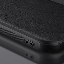 iphone 14 leather case - Apple iPhone 14 Plus Nillkin Camshield Leather S dėklas juodos spalvos - 3 nuotrauka