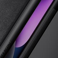 iphone 14 leather case - Apple iPhone 14 Plus Nillkin Camshield Leather S dėklas juodos spalvos - 4 nuotrauka