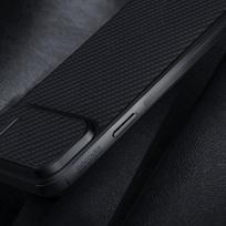 apple iphone pro max 14 - Nillkin Synthetic Fiber S Case Apple iPhone 14 Pro Max - Juodas (Black) - 2 nuotrauka