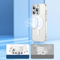 case magsafe iphone 14 - Joyroom "JR-14D7 Magnetic Case iPhone 14 Plus" Transparent - 7 nuotrauka