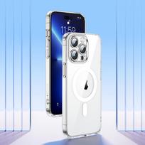 case magsafe iphone 14 - Joyroom "JR-14D7 Magnetic Case iPhone 14 Plus" Transparent - 8 nuotrauka