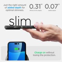 iphone air spigen - Spigen "Liquid Air Case iPhone 14 Pro" Matte Black - 2 nuotrauka