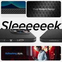 iphone air spigen - Spigen "Liquid Air Case iPhone 14 Pro" Matte Black - 4 nuotrauka