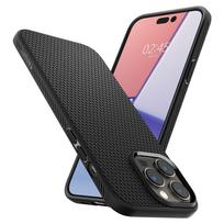 iphone air spigen - Spigen "Liquid Air Case iPhone 14 Pro" Matte Black - 6 nuotrauka