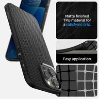 iphone air spigen - Spigen "Liquid Air Case iPhone 14 Pro" Matte Black - 10 nuotrauka