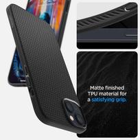 iphone air spigen - Spigen "Liquid Air iPhone 14 Plus" Matte Black - 9 nuotrauka