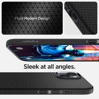 iphone air spigen - Spigen "Liquid Air iPhone 14 Plus" Matte Black - 10 nuotrauka