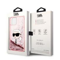 telefono deklas karl lagerfeld - Karl Lagerfeld dėklas, skirtas iPhone 14 Plus 6,7 KLHCP14MLNKHCP rožinė kietas dėklas , skirtas Glitter Karl Head - 2 nuotrauka