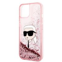 telefono deklas karl lagerfeld - Karl Lagerfeld dėklas, skirtas iPhone 14 Plus 6,7 KLHCP14MLNKHCP rožinė kietas dėklas , skirtas Glitter Karl Head - 4 nuotrauka