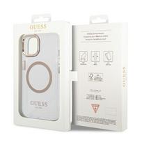 iphone 13 telefono deklas guess - Guess "Golden Marble MagSafe iPhone 14" Black - 2 nuotrauka