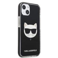 iphone 13 telefono deklas karl lagerfeld - Karl Lagerfeld "TPE Choupette Head Case iPhone 13 mini" Black - 4 nuotrauka