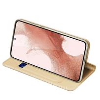flip telefonai - Dux Ducis "Skin Pro Magnetic book case for Galaxy S23 Plus (S916B) Gold" - 8 nuotrauka