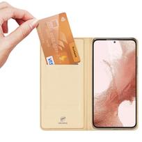 flip telefonai - Dux Ducis "Skin Pro Magnetic book case for Galaxy S23 Plus (S916B) Gold" - 11 nuotrauka