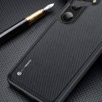 samsung telefonai - Dux Ducis Fino byla Samsung Galaxy S23   dangtelis su pilku silikoniniu rėmu - 4 nuotrauka