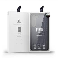 samsung telefonai - Dux Ducis Fino byla Samsung Galaxy S23   dangtelis su pilku silikoniniu rėmu - 9 nuotrauka