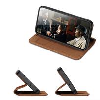 flip telefonai - Dux Ducis skin X2 dėklas Samsung Galaxy S23   atverčiama dėklo piniginė dėklas stovas rudas - 3 nuotrauka