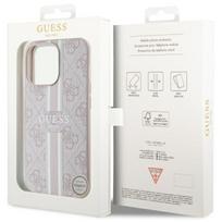 iphone 13 pro magsafe - Guess "4G Printed Stripes MagSafe iPhone 13/ 13 Pro" Pink - 2 nuotrauka