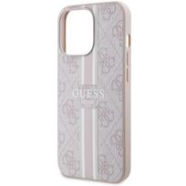 iphone 13 pro magsafe - Guess "4G Printed Stripes MagSafe iPhone 13/ 13 Pro" Pink - 4 nuotrauka