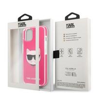 dekliukas iphone 13 mini - Karl Lagerfeld "TPE Choupette Head Case iPhone 13 mini" Fuchsia - 2 nuotrauka