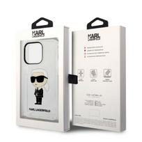telefono deklas karl lagerfeld - Karl Lagerfeld "IML NFT Ikonik iPhone 14 Pro" Transparent - 2 nuotrauka