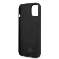 apple iphone 14 plus - Karl Lagerfeld dėklas iPhone 14 Plus 6,7 KLHCP14MSNCHBCK juodas HC Silicone NFT Choupette - 3 nuotrauka