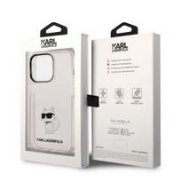 telefono deklas iphone 14 pro max - Karl Lagerfeld "Ikonik Choupette iPhone 14 Pro Max" Pink - 2 nuotrauka