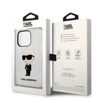 iphone 14 pro max dekliuka - Karl Lagerfeld "IML NFT Ikonik iPhone 14 Pro Max" Transparent - 2 nuotrauka