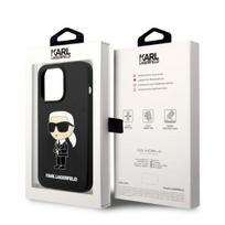 telefono deklas karl lagerfeld - Karl Lagerfeld "Silicone NFT Ikonik Magsafe iPhone 14 Pro" Black - 2 nuotrauka
