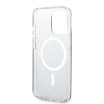 wireless magsafe charger - Guess "4G Print MagSafe Case + Wireless Charger for Apple iPhone 13 Pro" Juodas (Black) - 5 nuotrauka