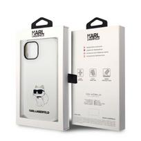 iphone 15 plus silicone case - Apple iPhone 14 Plus Karl Lagerfeld dėklas silikoninis Choupette MagSafe (KLHMP14MSNCHBCH) baltos spalvos - 3 nuotrauka