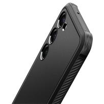telefonai samsung galaxy - Dėklas Spigen RUGGED ARMOR GALAXY S23 MATTE Juodas - 9 nuotrauka