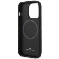 iphone 14 apple leather case magsafe - Apple iPhone 14 Pro Max BMW Leather Diamond Pattern MagSafe - Juodas (Black) - 3 nuotrauka