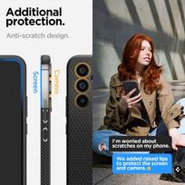 samsung telefonai - Spigen Liquid Air dėklas Samsung Galaxy A54 5G Matinis juodas (Matte Black) - 2 nuotrauka
