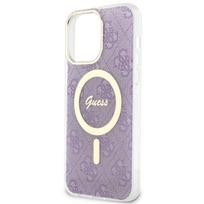 iphone 14 violetine - Guess "4G MagSafe iPhone 14 Pro Max" Purple - 4 nuotrauka