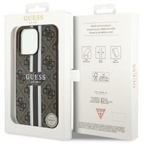 iphone 13 pro magsafe - Guess "4G Printed Stripes MagSafe iPhone 13/ 13 Pro" Brown - 2 nuotrauka
