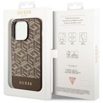 apple iphone 14 pro max - Guess "GCube Stripes MagSafe iPhone 14 Pro Max" Brown - 2 nuotrauka