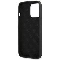 deklas guess iphone 13 pro max - Guess "GUHCP13XLSLMGBK Hardcase Silicone Script Gold Logo iPhone 13 Pro Max" - 3 nuotrauka