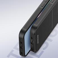 telefono pinigine iphone - 3in1 Wallet with Stand Apple iPhone 15 Plus MagSafe RFID Blocker Dux Ducis Rafi Mag - dėklas telefonui juodos spalvos - 6 nuotrauka