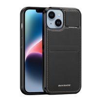 telefono pinigine iphone - 3in1 Wallet with Stand Apple iPhone 15 Plus MagSafe RFID Blocker Dux Ducis Rafi Mag - dėklas telefonui juodos spalvos - 13 nuotrauka