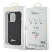 deklas iphone 15 pro guess - Guess "GUHCP15LPMSDGSK Disco Metal Script iPhone 15 Pro" Black - 2 nuotrauka
