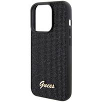 deklas iphone 15 pro guess - Guess "GUHCP15LPMSDGSK Disco Metal Script iPhone 15 Pro" Black - 4 nuotrauka