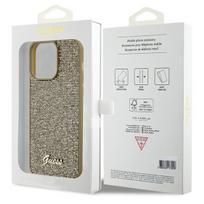 deklas iphone 15 pro guess - Guess "GUHCP15XPMSDGSD Disco Metal Script iPhone 15 Pro Max" Gold - 2 nuotrauka
