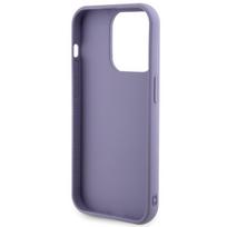 deklas iphone 15 pro guess - Guess "GUHCP15XPSFDGSU Sequin Script Metal iPhone 15 Pro Max" Purple - 3 nuotrauka