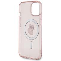 case magsafe iphone 14 - Karl Lagerfeld "KLHMP15SHFCCNOT Hardcase IML Choupette MagSafe iPhone 15" - 3 nuotrauka