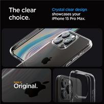 spigen iphone 15 - Spigen Crystal Hybrid, crystal dėklas telefonui skaidrus - Apple iPhone 15 Pro Max - 11 nuotrauka